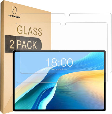 Mr.Shield Screen Protector Compatible with TECLAST T45HD [Tempered Glass] [2-PACK] [Japan Glass with 9H Hardness]