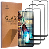 Mr.Shield [3-PACK] Designed For Samsung Galaxy A50S / Galaxy A50 S/Galaxy A50 [Japan Tempered Glass] [9H Hardness] [Full Screen Glue Cover] Screen Protector with Lifetime Replacement
