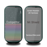 Mr.Shield [3-Pack] Screen Protector For iGPSPORT BSC200 / iGPSPORT BSC300 [Tempered Glass] [Japan Glass with 9H Hardness] Screen Protector Foils