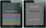 Mr.Shield [2er-Pack] entwickelt für Apple iPad 4, 3 und 2 Generation [gehärtetes Glas] Displayschutzfolie [0,3 mm ultradünn, 9H-Härte, 2,5D runde Kante] mit lebenslangem Ersatz