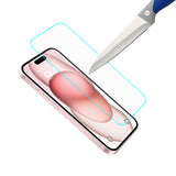 Mr.Shield [3-Pack] Screen Protector For iPhone 16 Plus / iPhone 15 Plus [Tempered Glass] [Japan Glass with 9H Hardness] Screen Protector with Lifetime Replacement