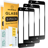 [3-PACK]-Mr.Shield Designed For ZTE Blade X [Japan Tempered Glass] [9H Hardness] [Full Cover] Screen Protector