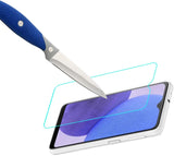 Mr.Shield [3er-Pack] Entwickelt für Samsung Galaxy A23e [Gehärtetes Glas] [Japanisches Glas mit 9H-Härte] mit lebenslangem Ersatz