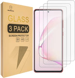 Mr.Shield [3-Pack] Designed For Samsung (Galaxy Note 10 Lite) / Galaxy A81 [Tempered Glass] [Japan Glass with 9H Hardness] Screen Protector with Lifetime Replacement