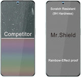 Mr.Shield [3-Pack] Designed For Oppo Reno8 Pro 5G / Oppo Reno8 Pro+ 5G [Tempered Glass] [Japan Glass with 9H Hardness] Screen Protector