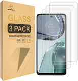 Mr.Shield [3er-Pack] Entwickelt für Motorola Moto G62 5G [Gehärtetes Glas] [Japanisches Glas mit 9H-Härte] Displayschutzfolie mit lebenslangem Ersatz