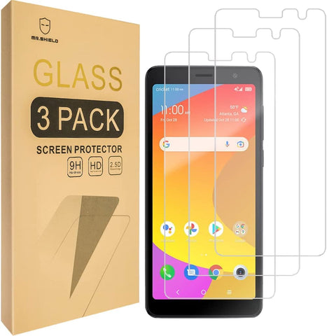 Mr.Shield [3-Pack] Designed For TCL ION Z [Tempered Glass] [Japan Glass with 9H Hardness] Screen Protector with Lifetime Replacement