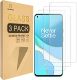 Mr.Shield [3-Pack] Designed For OnePlus 9 / OnePlus 9 5G [Upgrade Maximum Cover Screen Version] [Tempered Glass] [Japan Glass with 9H Hardness] Screen Protector with Lifetime Replacement