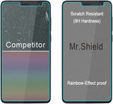 Mr.Shield [3er-Pack] Entwickelt für Unimax UMX U696CL [Gehärtetes Glas] [Japanisches Glas mit 9H-Härte] Displayschutzfolie mit lebenslangem Ersatz