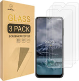 Mr.Shield [3er-Pack] Entwickelt für Nokia G11 Plus [Vollständige Abdeckung] [Gehärtetes Glas] [Japanisches Glas mit 9H-Härte] mit lebenslangem Ersatz