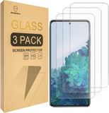Mr.Shield [3-Pack] Designed For Samsung Galaxy S21 5G (6.2 Inch) [Shorter Fit for Case Version] [Tempered Glass] [Japan Glass with 9H Hardness] Screen Protector with Lifetime Replacement