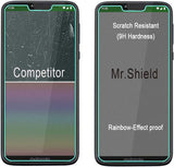 Mr.Shield [3er-Pack] entwickelt für Motorola (Moto G7 Supra) [gehärtetes Glas] Displayschutzfolie [japanisches Glas mit 9H-Härte] mit lebenslangem Ersatz