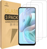 Mr.Shield [3er-Pack] Entwickelt für Motorola Moto G41 / Moto G31 [Gehärtetes Glas] [Japanisches Glas mit 9H-Härte] Displayschutzfolie mit lebenslangem Ersatz