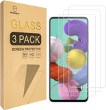 Mr.Shield [3er-Pack] Entwickelt für Samsung Galaxy A53 5G [Gehärtetes Glas] [Japanisches Glas mit 9H-Härte] Displayschutzfolie mit lebenslangem Ersatz