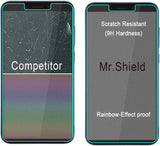 Mr.Shield [3er-Pack] Entwickelt für Wiko Life 3 U316AT [Gehärtetes Glas] [Japanisches Glas mit 9H-Härte] Displayschutzfolie mit lebenslangem Ersatz
