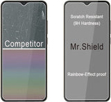 Mr.Shield [3er-Pack] Entwickelt für ZTE Blade A52 [Gehärtetes Glas] [Japanisches Glas mit 9H-Härte] Displayschutzfolie mit lebenslangem Ersatz