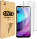 Mr.Shield [3er-Pack] Entwickelt für Motorola Moto G 5G (2022) [Gehärtetes Glas] [Japanisches Glas mit 9H-Härte] Displayschutzfolie mit lebenslangem Ersatz