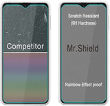 Mr.Shield [3er-Pack] Entwickelt für Samsung Galaxy A23e [Gehärtetes Glas] [Japanisches Glas mit 9H-Härte] mit lebenslangem Ersatz