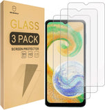 Mr.Shield [3-Pack] Designed For Samsung Galaxy A04s [Tempered Glass] [Japan Glass with 9H Hardness] Screen Protector with Lifetime Replacement