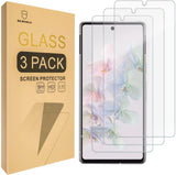 Mr.Shield [3er-Pack] Entwickelt für Google Pixel 7a [Gehärtetes Glas] [Japanisches Glas mit 9H-Härte] Displayschutzfolie mit lebenslangem Ersatz