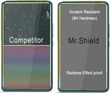 Mr.Shield [3er-Pack] Entwickelt für Xiaomi 12 Lite [Kürzere Passform für Gehäuseversion] [Gehärtetes Glas] [Japanisches Glas mit 9H-Härte] Displayschutzfolie mit lebenslangem Ersatz