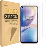 Mr.Shield [3er-Pack] Entwickelt für OnePlus Nord 2T 5G [Gehärtetes Glas] [Japanisches Glas mit 9H-Härte] Displayschutzfolie mit lebenslangem Ersatz