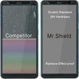 Mr.Shield [3er-Pack] Entwickelt für ZTE Avid 589 [Gehärtetes Glas] [Japanisches Glas mit 9H-Härte] Displayschutzfolie mit lebenslangem Ersatz