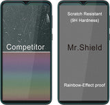 Mr.Shield [3er-Pack] Entwickelt für Motorola Moto E13 4G LTE [Gehärtetes Glas] [Japanisches Glas mit 9H-Härte] Displayschutzfolie mit lebenslangem Ersatz