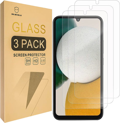 Mr.Shield [3-Pack] Designed For Samsung Galaxy A34 5G [Tempered Glass] [Japan Glass with 9H Hardness] Screen Protector with Lifetime Replacement