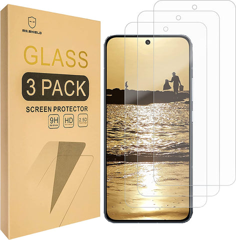 Mr.Shield [3-Pack] Designed For Xiaomi 13 [Tempered Glass] [Japan Glass with 9H Hardness] Screen Protector with Lifetime Replacement